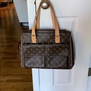Louis Vuitton monogram print multipli-cite bag